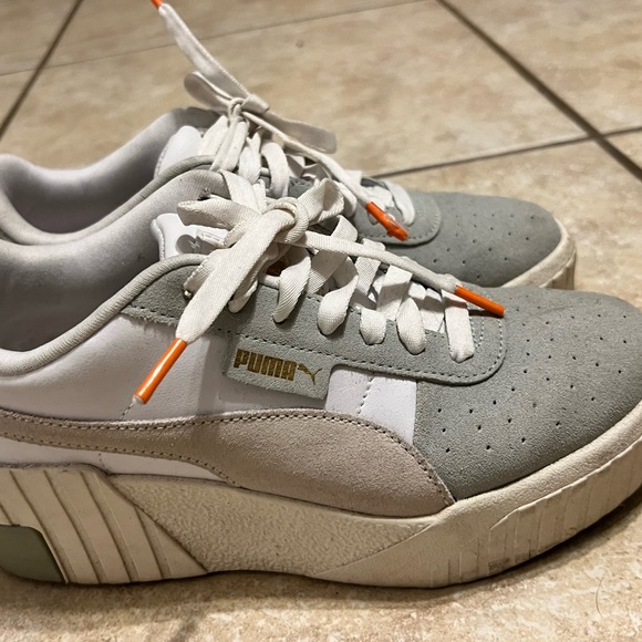 Ladies Puma Cali Platform Wedge Sneakers - Picture 1 of 2